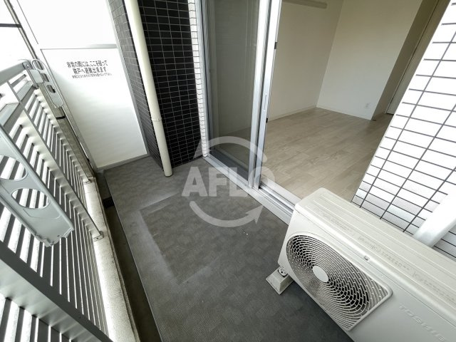 プレサンス梅田北ザ・ライブのバルコニー|プレサンス梅田北ザ・ライブ　バルコニー