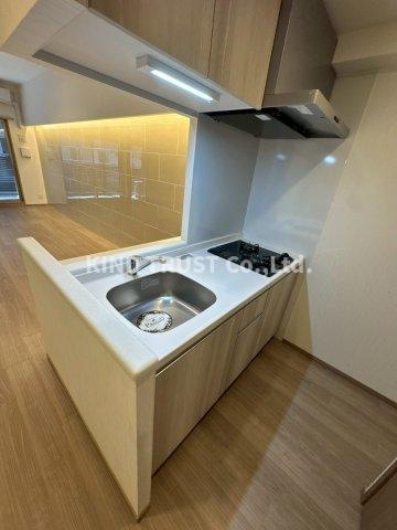 プレジオ梅田のキッチン|きれいなキッチンです