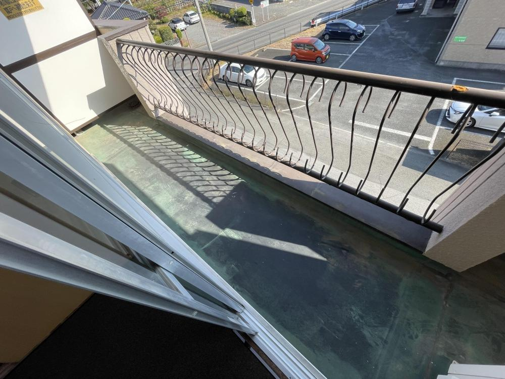 グランドハイツのバルコニー