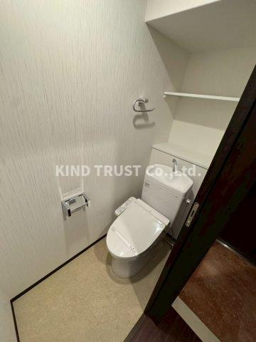 プレジオ梅田のトイレ|清潔感のあるトイレです