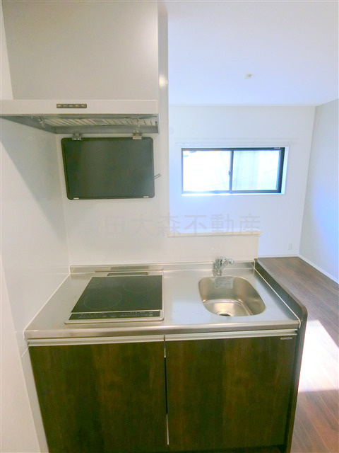 MELDIAメルディア蒲田Ⅲのキッチン|2口IHシステムキッチン　カウンターキッチン