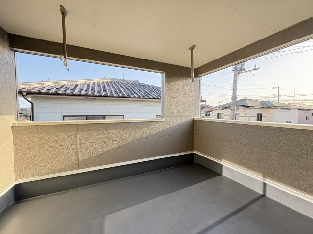 【バルコニー】 | 熊谷市石原第7  クレイドルガーデン　新築戸建　全2棟　2号棟