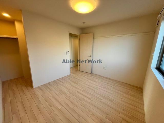 カームジェントル Ⅱ（ＣＡＬＭＧＥＮＴＬＥⅡ）の洋室|6帖洋室