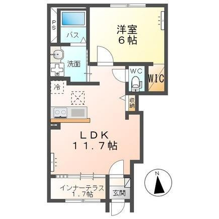 カームジェントル Ⅱ（ＣＡＬＭＧＥＮＴＬＥⅡ）のエントランス