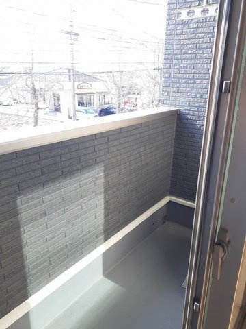 レジデンス祝吉　Ⅰのバルコニー