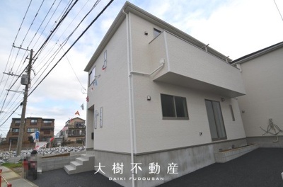 【外観】 | 海老名市門沢橋２丁目　新築戸建て 全2棟【仲介手数料無料】 | 建物完成しました！！内見可能です♪