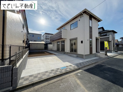 【前面道路含む現地写真】 | blooming garden鴻巣市天神5丁目　新築住宅 | ≪2号棟≫
現地(2026年2月撮影)