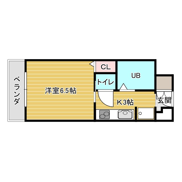 サンパティゼ豊中の間取り