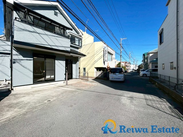 中古戸建　茅ヶ崎市柳島海岸の前面道路含む現地写真