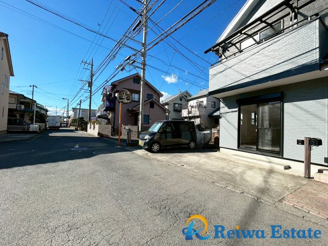 中古戸建　茅ヶ崎市柳島海岸の前面道路含む現地写真