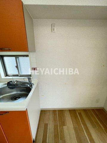 レジーナ浅草橋のキッチン|冷蔵庫置場