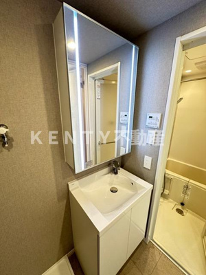 【洗面所】 | クラリティア池上 | 広い洗面スペース