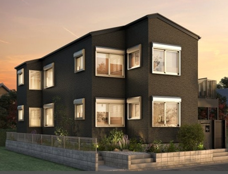 練馬区関町北新築アパートの外観