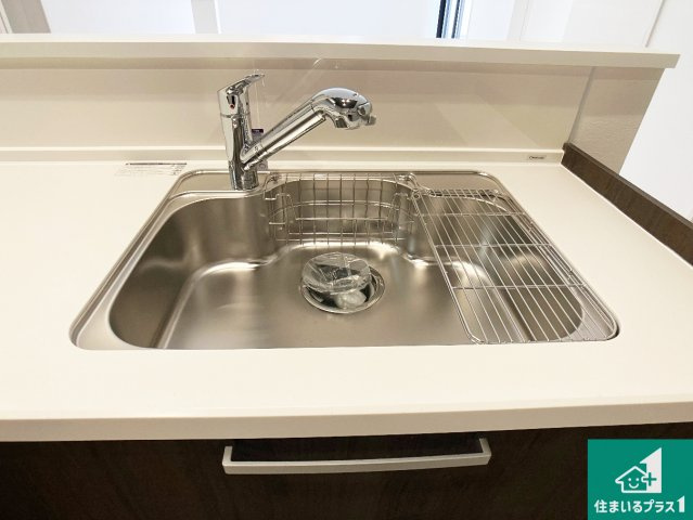 姫路市八代　第1期　新築一戸建ての設備|広々としたシンクで食器洗いも楽々！