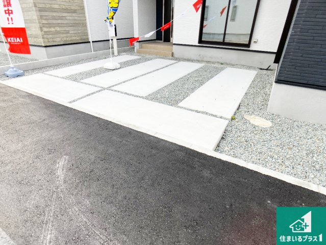 姫路市八代　第1期　新築一戸建ての駐車場|駐車スペース！散水栓があるので、こまめに愛車を洗えます！