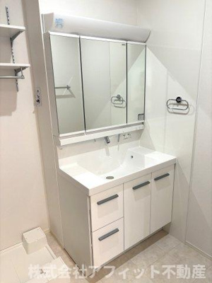 【洗面所】 | D-residence東手城 | 洗髪洗面化粧台