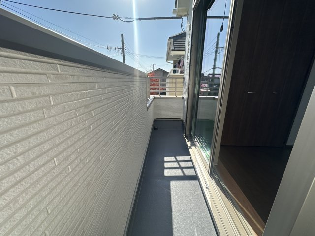 神戸市垂水区千鳥が丘1丁目新築戸建のバルコニー
