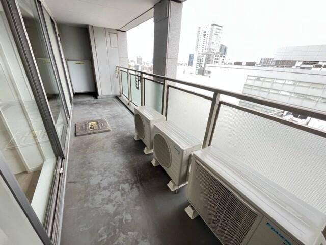 市ヶ谷スクエアレジデンスのバルコニー