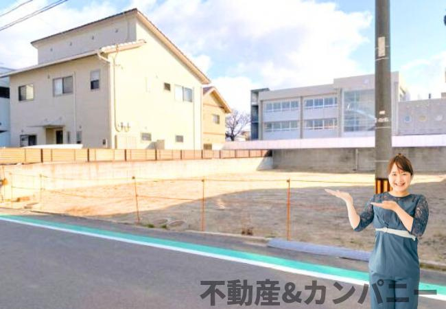 松山市梅田町の売地の外観|外観です