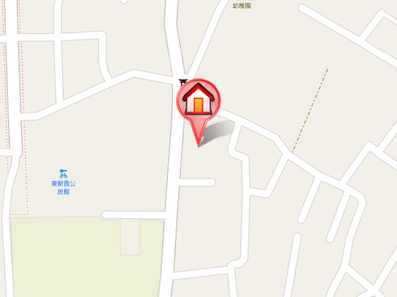 プラザ・ドゥ・ペートンB棟の地図