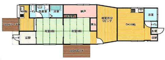 佐倉市長熊　平屋中古戸建の間取り|図面と現況に相違がある場合、現況を優先致します。