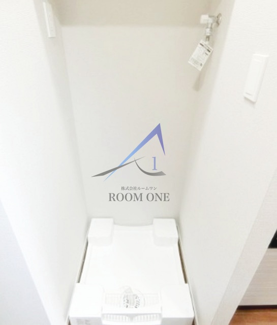 ベルシード立川の設備|洗濯機置き場です。