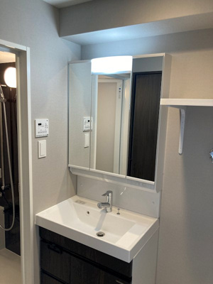 【洗面所】 | 仲介手数料半額！HPには初期費用掲載！「プライスホーム」で検索！リアンシエルブルー香椎宮前