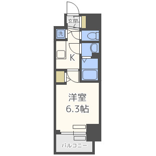 【間取り】 | プレサンスOSAKA DOMECITYワンダー