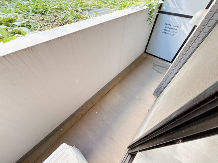 ARCOBALENO SAKURASHNMACHI　ペット相談　ネット0　敷金0　のバルコニー