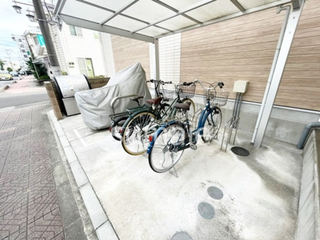 リブリ・Amalfiのその他共用部分|駐輪置き場です！