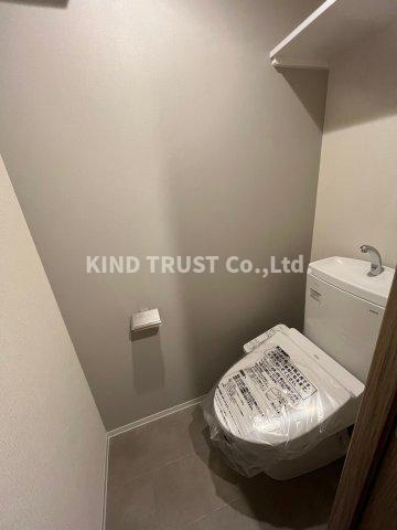 コンフォリア・リヴ南森町Ⅱのトイレ|清潔感のあるトイレです