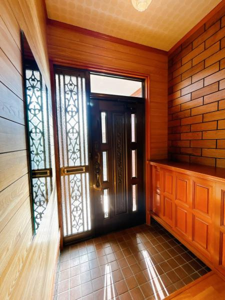 美幌町字青山南5－11の玄関|【リフォーム中】玄関内観です。シューズボックスは新品に交換致します。