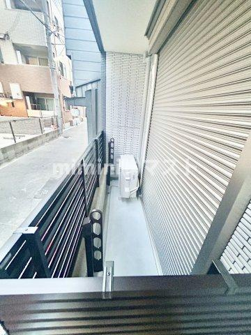 トレイル上福島のバルコニー