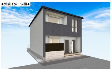 トレイル上福島の外観パース
