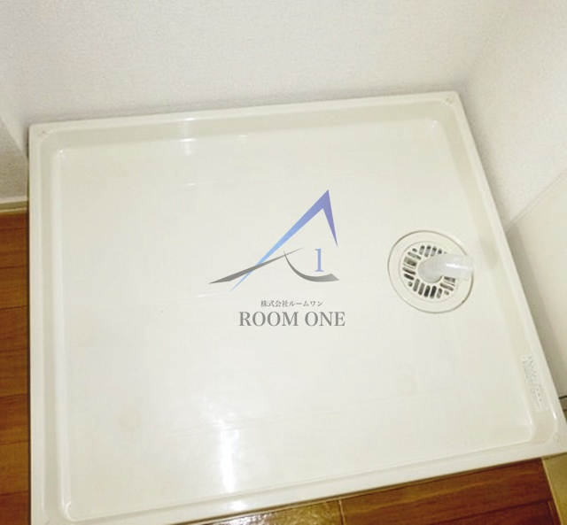 先山邸の設備|洗濯機置き場です。