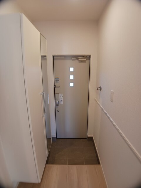 レジデンス上里の玄関