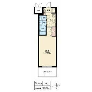 スプランディッド京橋EASTの間取り