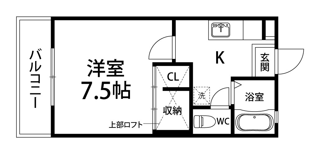 ステラⅡの間取り