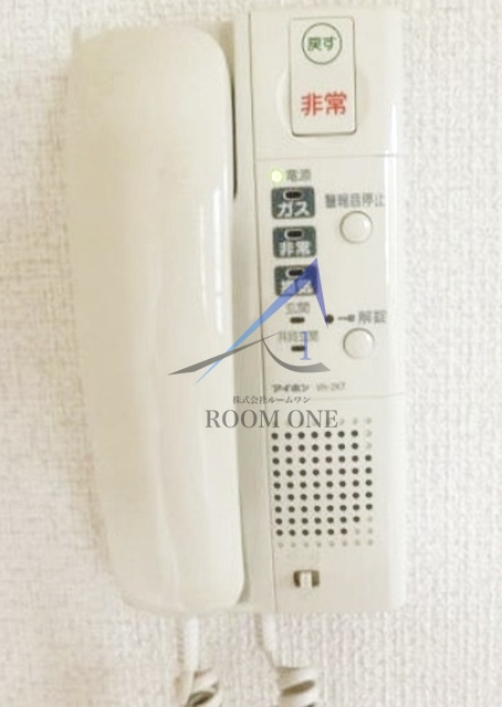 クレセント戸山のセキュリティ|インターホンです。