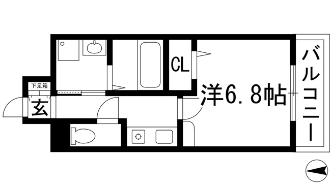 【間取り】 | ヴィラ甲東園