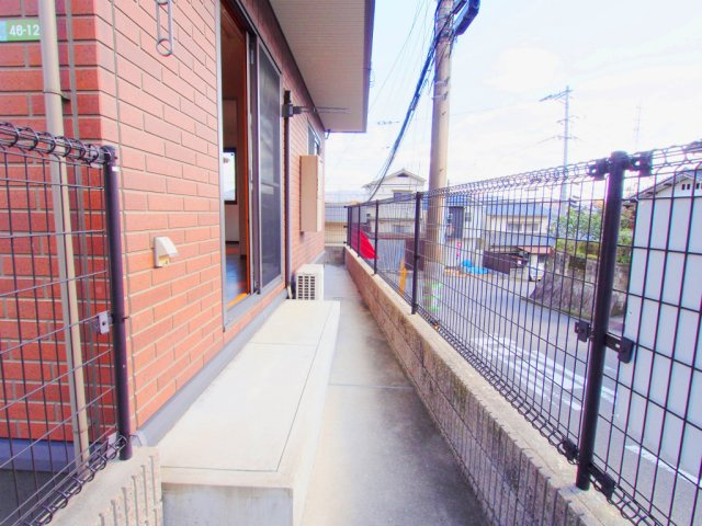 ラップ・ランドみずかみのバルコニー