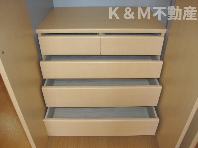 Ｗｉｎ　Ａｒｒｏｗの収納|収納のためのスペースです