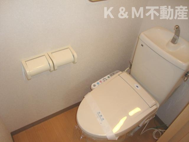 Ｗｉｎ　Ａｒｒｏｗのトイレ|落ち着いた色調のトイレです