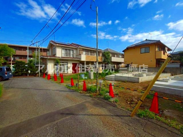 西東京市向台町2丁目 西武新宿線 田無駅 建築条件付き売地の前面道路含む現地写真