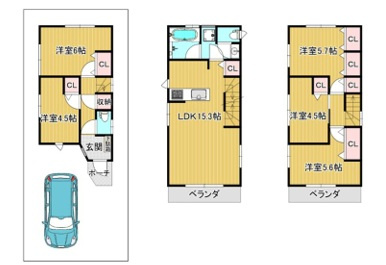 荒川区荒川８丁目　中古戸建