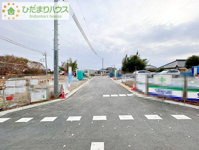 【前面道路含む現地写真】 | つくば市若森第1　新築戸建　2号棟 | 11/27　撮影
