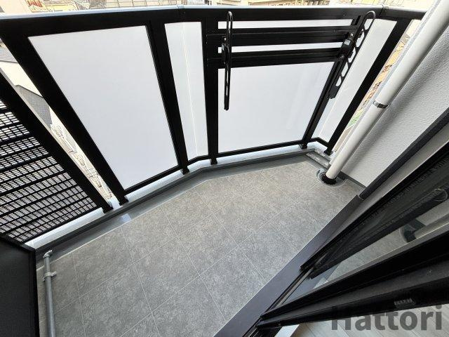 ブランシエスタ天満のバルコニー