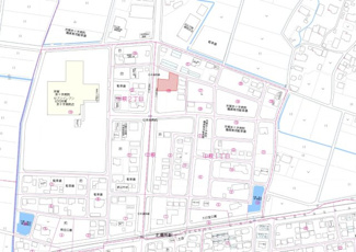 【地図】 | 真岡市中萩１丁目　土地