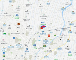 【地図】 | 真岡市中萩１丁目　土地