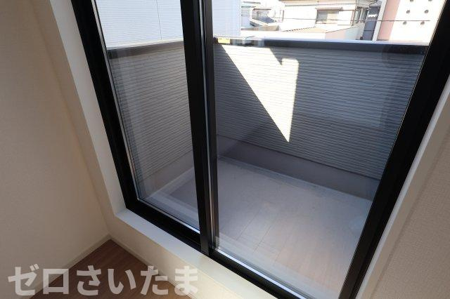 《仲介手数料無料》久喜市久喜東５丁目33-22新築一戸建てリガーレのバルコニー